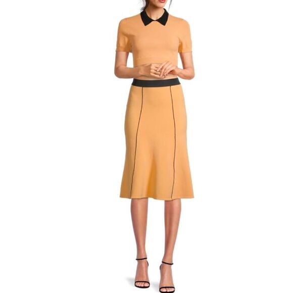 Victor Glemaud Circle Pipe Stretch Skirt Small - Picture 1 of 9